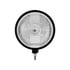 United Pacific 32665 Headlight Headlight - Billet Style, Groove, RH/LH, 7", Round, Powdercoated Black Housing, H4 Bulb