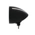 32666 by UNITED PACIFIC - Headlight - Billet Style, Groove, RH/LH, 7", Round, Powdercoated Black Housing, Crystal H4 Bulb