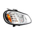 32909 by UNITED PACIFIC - Chrome High Power Full LED Headlight for 2003-2024 Freightliner M2 - Passenger Side