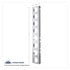 United Pacific 33802 Air Cleaner Light Box Panel Air Cleaner Light Box Panel - Stainless Steel, 16 Cutouts, Amber LED/Lens,