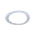 34032 by UNITED PACIFIC - Light Bezel - Chrome, Plastic, for Sleeper Light, Wide Flange, for Freightliner