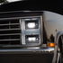 34133 by UNITED PACIFIC - ULTRALIT LED 4" x 6" Heated Low Beam Black Headlight with Glass Lens/Aluminum Housing