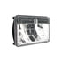 34135 by UNITED PACIFIC - ULTRALIT LED 4" x 6" Heated Low Beam Headlight with Polycarbonate Lens and Housing