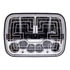 34137 by UNITED PACIFIC - ULTRALIT Headlight - 5" x 7", Poly Lens and Housing, LED, High and Low Beam, Heated