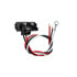 34216P by UNITED PACIFIC - Wiring Harness - 3 Wire Pigtail, with 3-Prong Right Angle Plug, 12" Lead