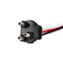 34244 by UNITED PACIFIC - Wiring Harness - Triple Male Bullet Plug, 12" Lead