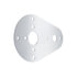 United Pacific 34275 Dome Light Mounting Adapter 304 Stainless Steel Above Door Dome Light Plate For 1994-2026 Kenworth W900
