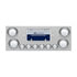 34667 by UNITED PACIFIC - Tail Light Panel - Rear Center, with 4X7 LED 4" Reflector Lights & 6X 9 LED 2" Lights