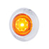 34820 by UNITED PACIFIC - Clearance/Marker Light - 3/4 in., Round, Amber LED/Lens, ArcBlast Mini Light