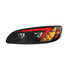 34855 by UNITED PACIFIC - Headlight Assembly - Driver Side, Black, LED, with Color Changing Position Light Bar
