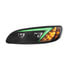 34855 by UNITED PACIFIC - Headlight Assembly - Driver Side, Black, LED, with Color Changing Position Light Bar