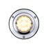 35338 by UNITED PACIFIC - Marker Light - Watermelon Glass, 17 Amber LED and Clear Lens with Bezel