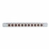 39691 by UNITED PACIFIC - Brake/Tail/Turn Signal Light - 11 LED 17", Bar, with Bezel, Red LED/Red Lens