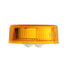 39739BAK by UNITED PACIFIC - Clearance/Marker Light, Amber LED/Amber Lens, 2.5", with Pure Reflector, 9 LED, with Grommet and Plug