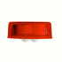 39740 by UNITED PACIFIC - Clearance/Marker Light - Red LED/Red Lens, 2.5", with Pure Reflector, 9 LED