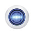 39936 by UNITED PACIFIC - Clearance/Marker Light - with Bezel, 3 LED, Mini, Blue LED/Clear Lens