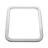 40923 by UNITED PACIFIC - Window Trim - Chrome, Plastic, fits Kenworth W900 Daylite Doors