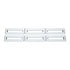 41001 by UNITED PACIFIC - Indicator Label Trim - Plastic, Chrome, for Freightliner Classic & FLD 1989-2010