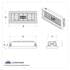 41018 by UNITED PACIFIC - Dashboard Air Vent - HVAC Vent, for Peterbilt