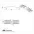 41111 by UNITED PACIFIC - A/C Defroster Vent - Chrome, Plastic, Center, Top, for Freightliner Classic 1989-2010 & FLD 1989-2009