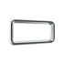 United Pacific 41244 Dashboard Panel Dash Instrument Bezel - Center, Chrome, for 2006+ Peterbilt