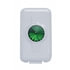 41605 by UNITED PACIFIC - Dash Switch Cover - Switch Plug Cover, with Green Diamond, for Volvo