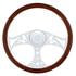 88131 by UNITED PACIFIC - Steering Wheel - 18" Lady with Hub, for Freightliner 1989-July 2006