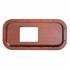 88043 by UNITED PACIFIC - Manual Transmission Shifter Plate - Shift Plate, Wood, for 2005+ Peterbilt