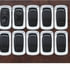 41851 by UNITED PACIFIC - Rocker Switch Face Plate - Rocker Switch Trim, Chrome, for Mack