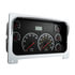42068 by UNITED PACIFIC - Gauge Panel - Gauge Cluster Cover, Center, with Visor, for Freightliner