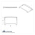 42068 by UNITED PACIFIC - Gauge Panel - Gauge Cluster Cover, Center, with Visor, for Freightliner