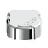 42414 by UNITED PACIFIC - Fuel Cap Cover - Chrome, for Freightliner