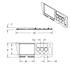 42441 by UNITED PACIFIC - Dashboard Panel - Upper Center, Chrome, Plastic, For 2018-2023 Freightliner Cascadia