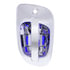 42492 by UNITED PACIFIC - Door Handle - Exterior, RH, 6 Blue LED Chrome for Freightliner