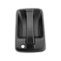 42600B by UNITED PACIFIC - Exterior Door Handle - Black, Plastic, For 2008-2017 Isuzu NPR Passenger, with Key Hole