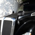 United Pacific 42840 Hood Mirror Hood Mirror - LH, Black, for Kenworth T680/Peterbilt 579/587
