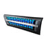 42865 by UNITED PACIFIC - Shaker Hood Scoop Grille - Driver Side, with Blue LED, for 2018-2024 Freightliner Cascadia 126