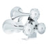 46151 by UNITED PACIFIC - Competition Series Horn - 3 Trumpet Style, Chrome, 12V, 150 psi, 150db +/- 10db