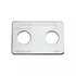 48060 by UNITED PACIFIC - Switch Mounting Plate - Cruise Control, 2 Switches, for Freightliner