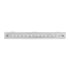 37517 by UNITED PACIFIC - Light Bar - Stainless Steel, Sequential, Auxiliary Light, Red LED, Clear Lens, Left to Right, 14 LED Light Bar
