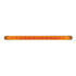 37522 by UNITED PACIFIC - Light Bar - Sequential, Auxiliary Light, Amber LED and Lens, Chrome/Plastic Housing, 14 LED Light Bar