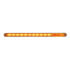 37522 by UNITED PACIFIC - Light Bar - Sequential, Auxiliary Light, Amber LED and Lens, Chrome/Plastic Housing, 14 LED Light Bar