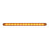 37522 by UNITED PACIFIC - Light Bar - Sequential, Auxiliary Light, Amber LED and Lens, Chrome/Plastic Housing, 14 LED Light Bar