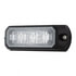 37542B by UNITED PACIFIC - Multi-Purpose Warning Light - 3 LED Mini Warning Light, Amber LED