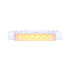 37594 by UNITED PACIFIC - Sun Visor Light - 6 Amber LED, Clear Lens, for Volvo VNL