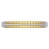 37667 by UNITED PACIFIC - Turn Signal Light - Dual 14 LED 12" Light Bars, Amber LED/Clear Lens
