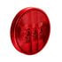 38064B by UNITED PACIFIC - 3-LED 4" Round Turn Signal Light, Red LED, Red Lens, 12V, Bulk