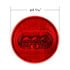 38064B by UNITED PACIFIC - 3-LED 4" Round Turn Signal Light, Red LED, Red Lens, 12V, Bulk