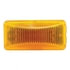 38158 by UNITED PACIFIC - 6-LED Single Function Rectangular Clearance/Marker Light, Amber LED, Amber Lens