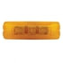 38161 by UNITED PACIFIC - 12-LED Single Function Rectangular Clearance/Marker Light, Amber LED, Amber Lens
